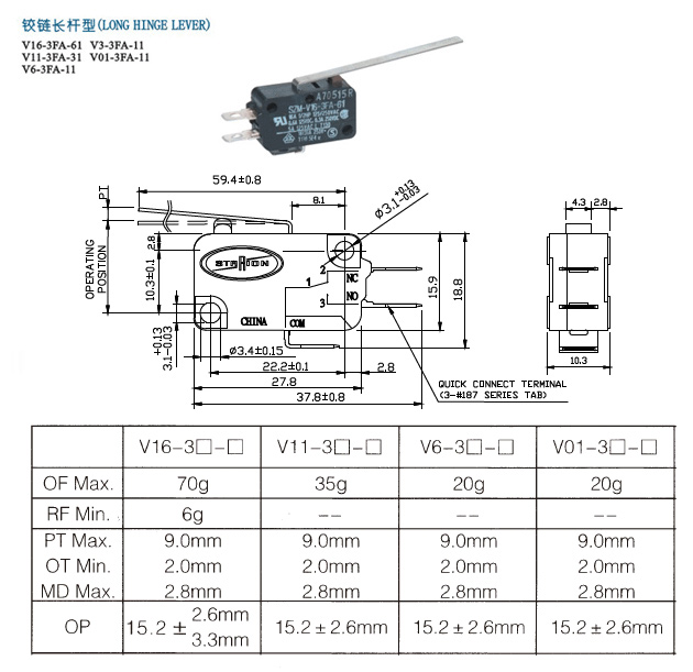 Wells N00469 Combination Switch Wells N00469 Combination Switch